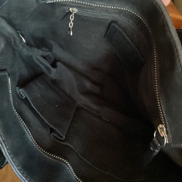 Coach Hampton F10194 vintage black leather shoulder bag - Picture 7 of 13